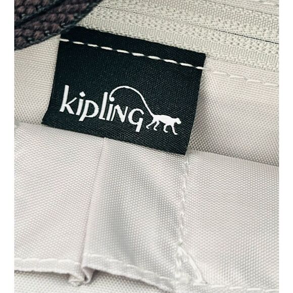 Kipling Eleva Large Convertible Crossbody Tote Bag Purse Tonal Black Monkey NWT - Picture 7 of 7